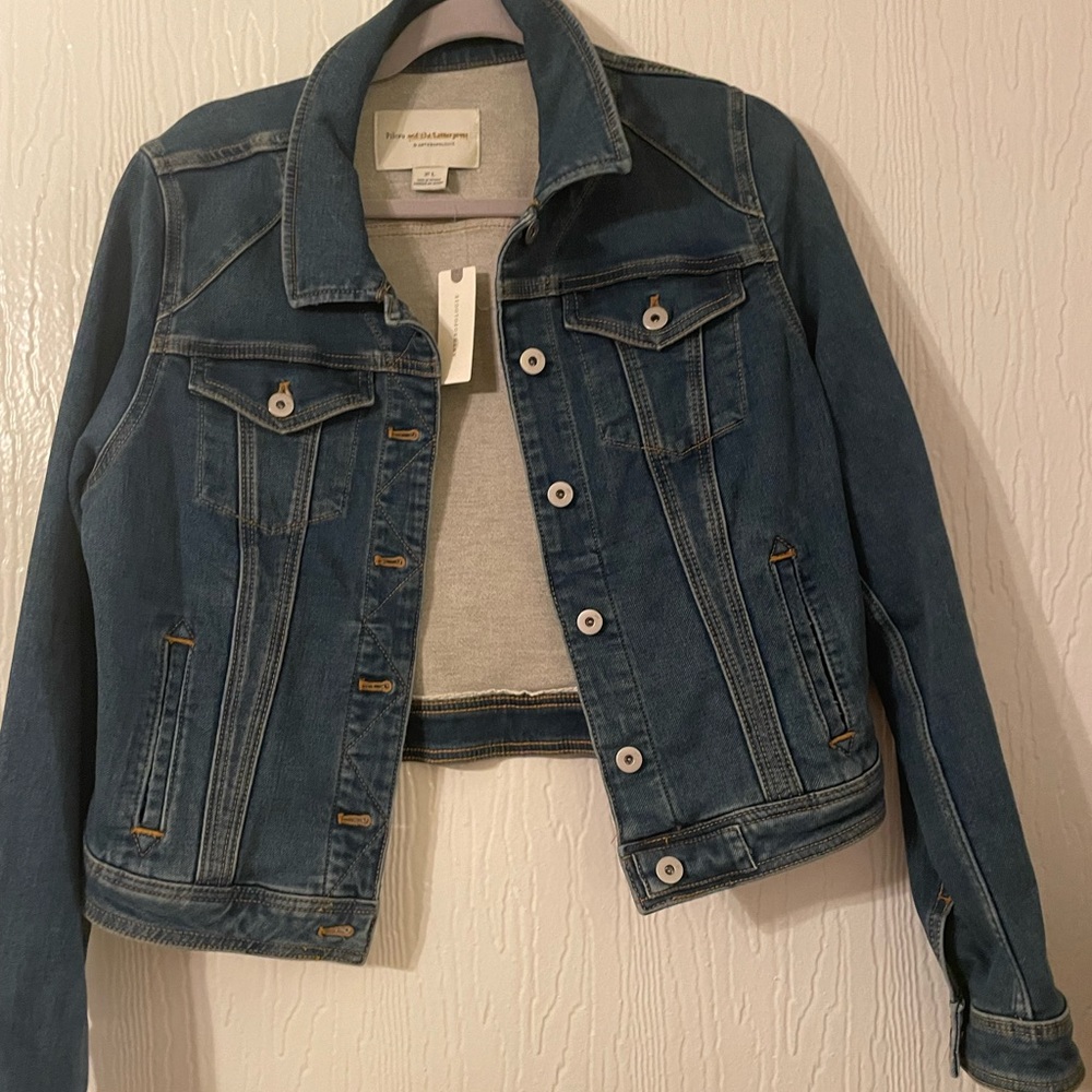 Pilcro for Anthropologie Denim Jacket NWT